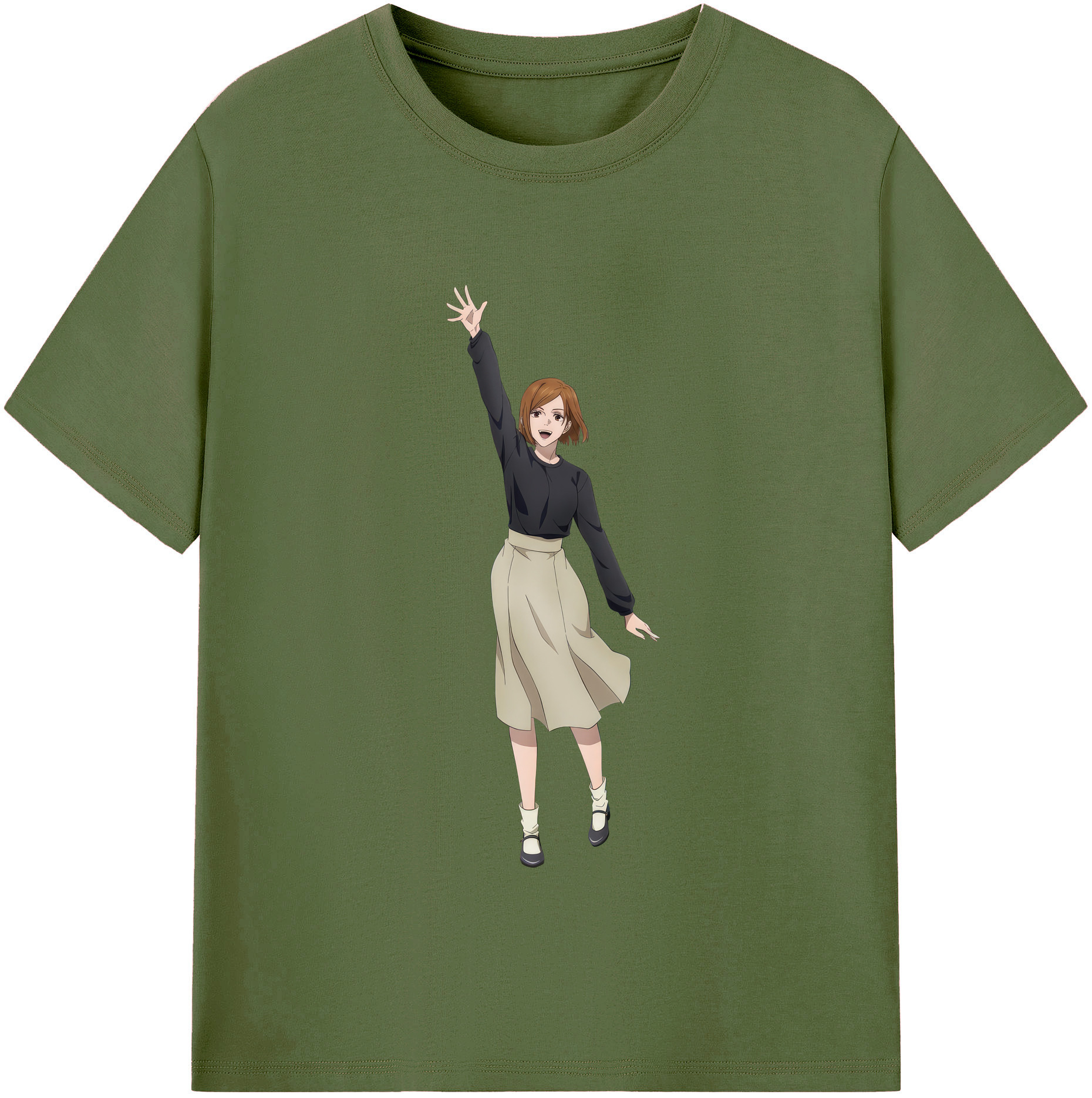（画像用） 呪術廻戦 Jujutsu Kaisen 綿100％半袖Tシャツ（フロントプリント）